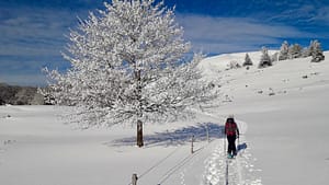 ski de randonnée au pla des sept cases - col de marmare