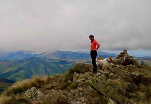 Sommet de la dent d'Orlu - Ax les Thermes - Ariège Pyrénées.